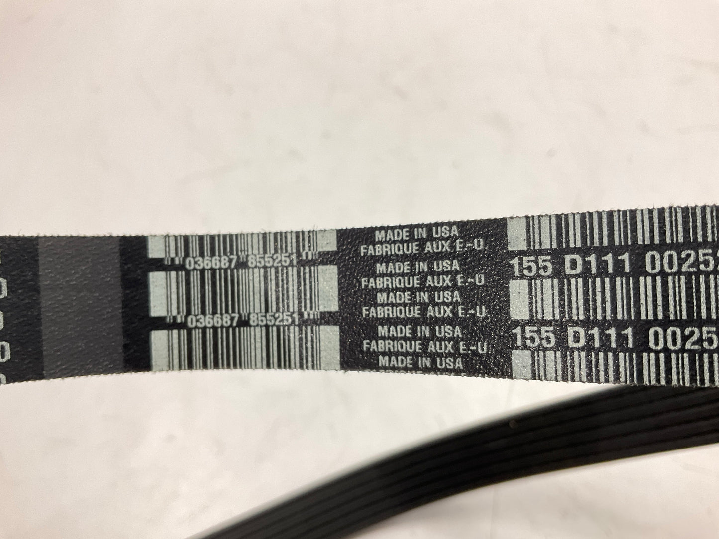 Dayco 5060390 Serpentine Belt K060390, K060390HD, 6708, 6K390, 4060390, PK060390