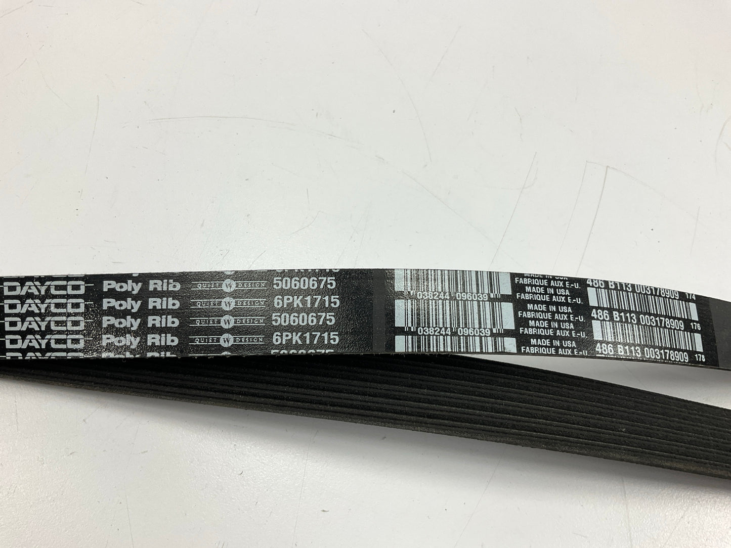 Dayco 5060675 Serpentine Belt