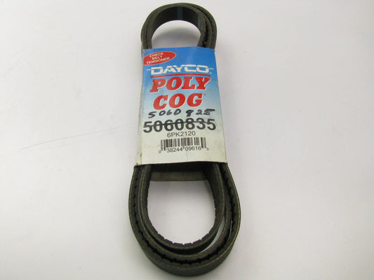 Dayco 5060835 Serpentine Belt - 0.82'' X 83.5'' - 6 Ribs