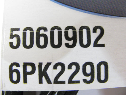 Dayco 5060902 Serpentine (Micro-V) Belt: 2290mm X 6 Ribs.