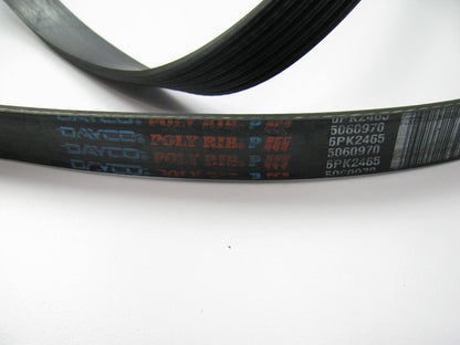 Dayco 5060970 Serpentine Belt - 0.82'' X 97.05'' - 6 Ribs