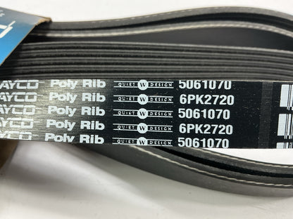 Dayco 5061070 Main Drive Serpentine Belt 2003-2004 S-Type, LS 3.0L V6 DOHC