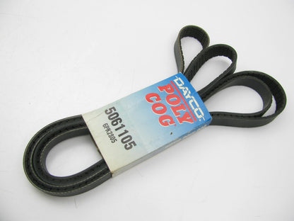 Dayco 5061105 Serpentine Belt - 0.82'' X 110.5'' - 6 Ribs