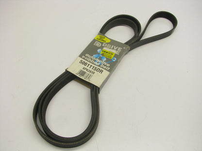 Dayco 5061115DR Serpentine Belt - 0.84'' X 112.00'' - 6 Ribs