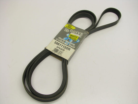Dayco 5061115DR Serpentine Belt - 0.84'' X 112.00'' - 6 Ribs