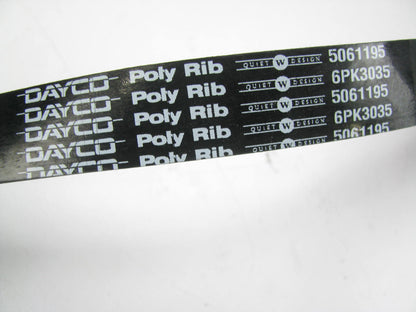 Dayco 5061195 Main Drive Serpentine Belt - 2002-2010 Silverado 2500 6.6L DIESEL