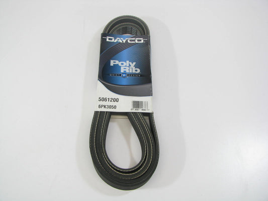 Dayco 5061200 Serpentine Belt - 6PK3050 , K061203