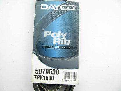 Dayco 5070630 Serpentine Belt - 0.98'' X 63.50'' - 7 Ribs