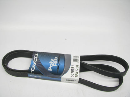Dayco Multi Ribbed Drive Belt 7 Rib X 1730mm - 7PK1730