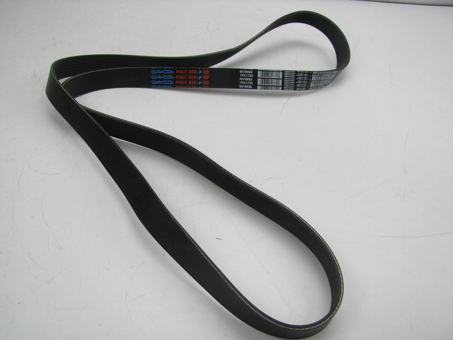 Dayco 5070683 Main Drive Serpentine Belt - 2007-2012 Acura RDX 2.3L Turbo