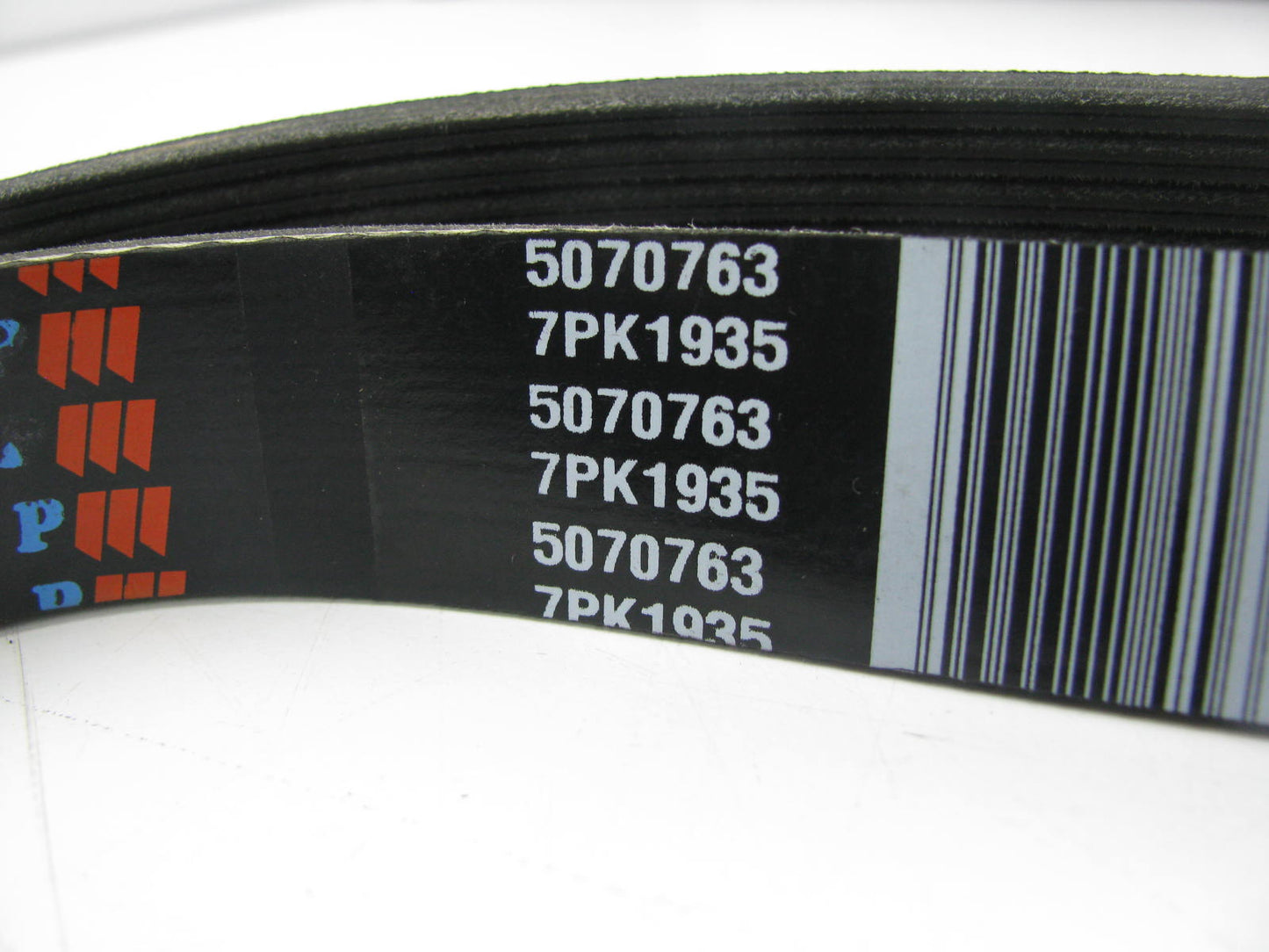 Dayco 5070763 Serpentine Belt - 0.98'' X 76.875'' - 7 Ribs