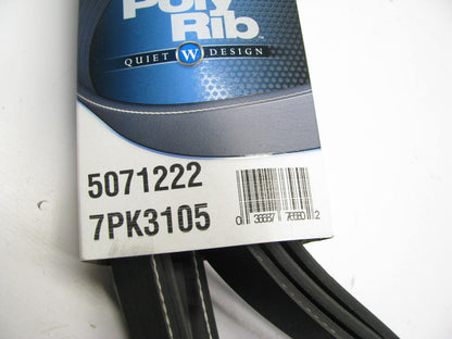 Dayco 5071222 / 7PK3105 Serpentine Drive Belt
