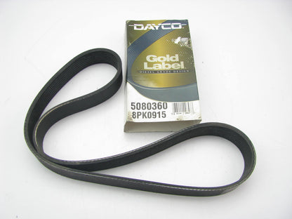 Dayco 5080360 Serpentine Belt - 1.087'' X 36.705'' - 8 Ribs