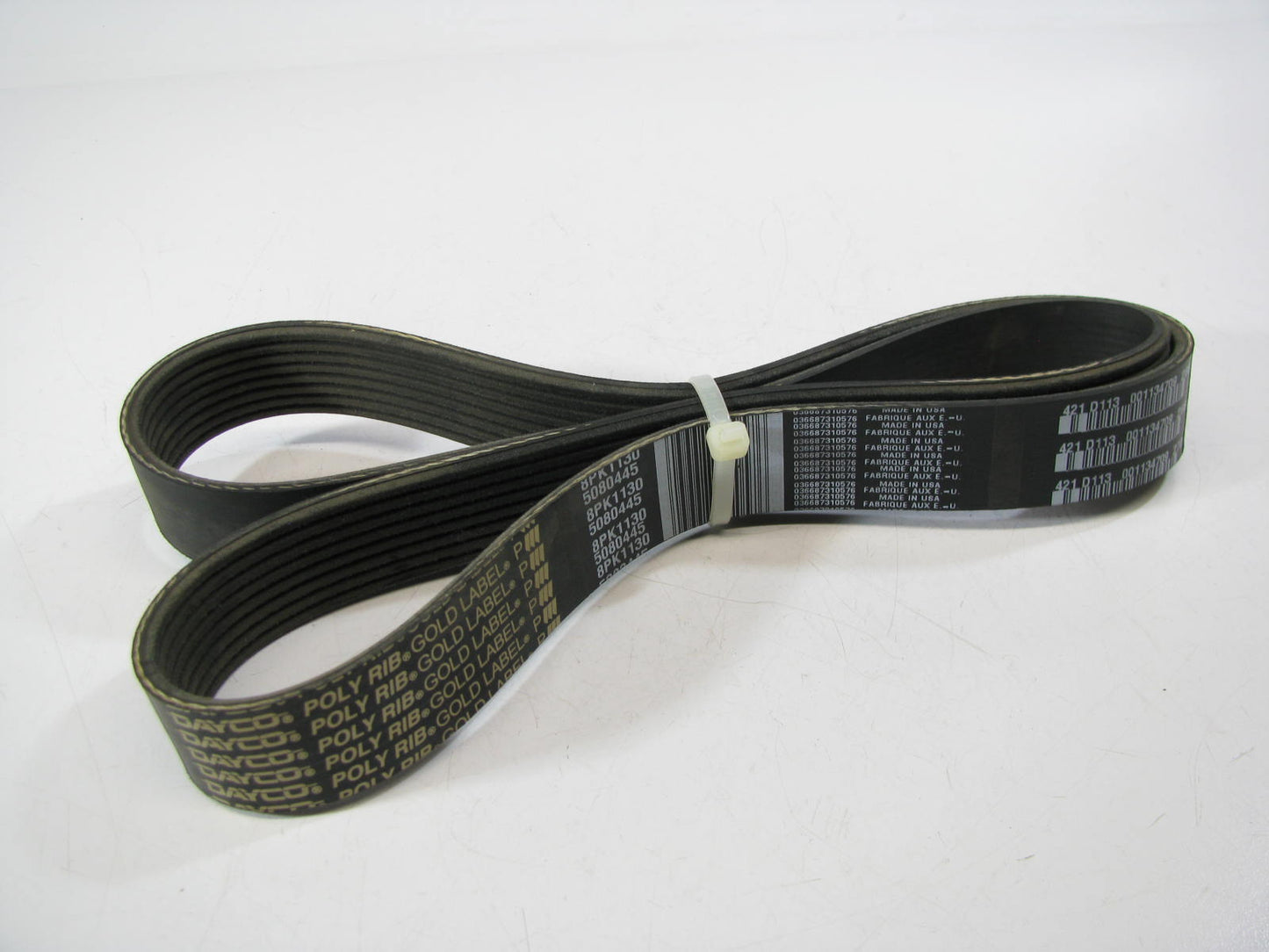 Dayco 5080445 Serpentine Belt - 1.12'' X 45.00'' - 8 Ribs