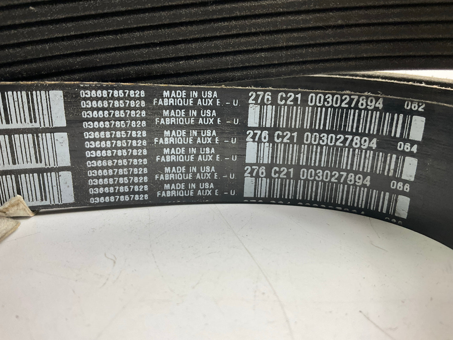 Dayco 5080505 Fan Serpentine Belt