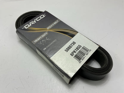 Dayco 5080730 Serpentine Belt 8PK1855, K080730, K080730HD, 8K730