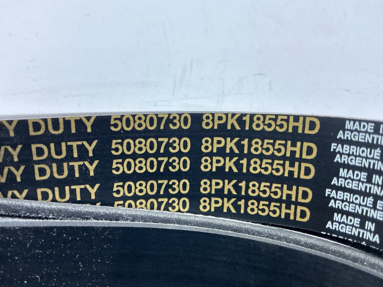 Dayco 5080730 Serpentine Belt 8PK1855, K080730, K080730HD, 8K730