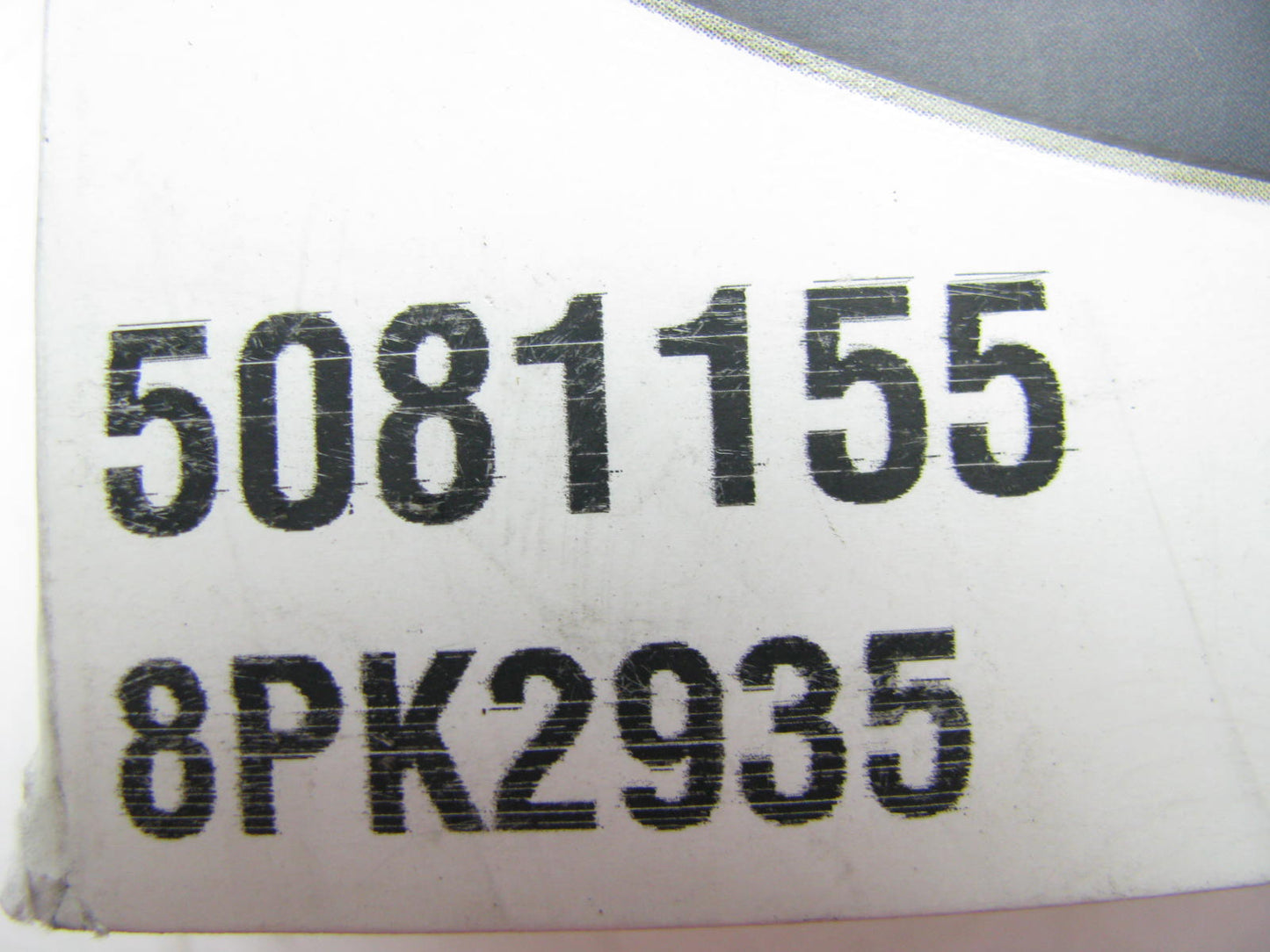 Dayco 5081155 Serpentine Belt - 02-03 Country Coach Motorhome Affinity 12.0L