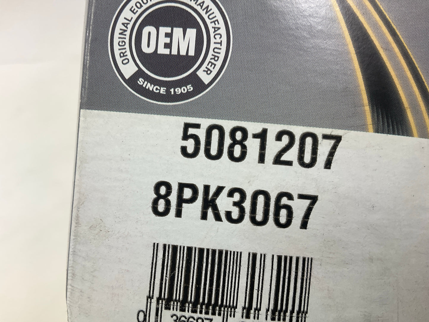 Dayco 5081207 Serpentine Belt