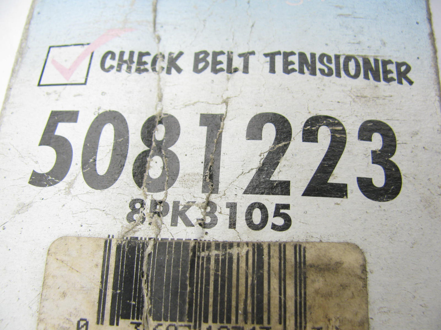 Dayco 5081223 Serpentine Belt - 1.12'' X 122.75'' - 8 Ribs