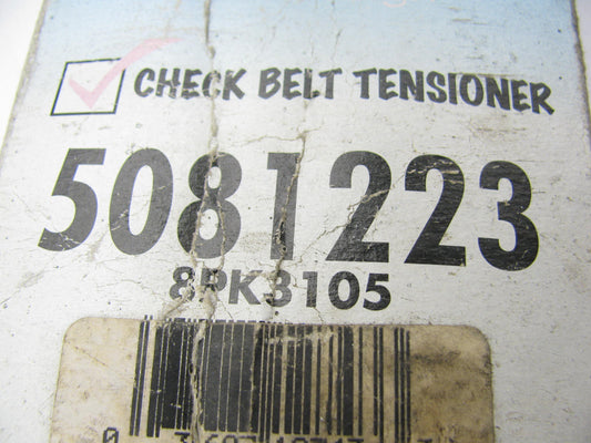 Dayco 5081223 Serpentine Belt - 1.12'' X 122.75'' - 8 Ribs