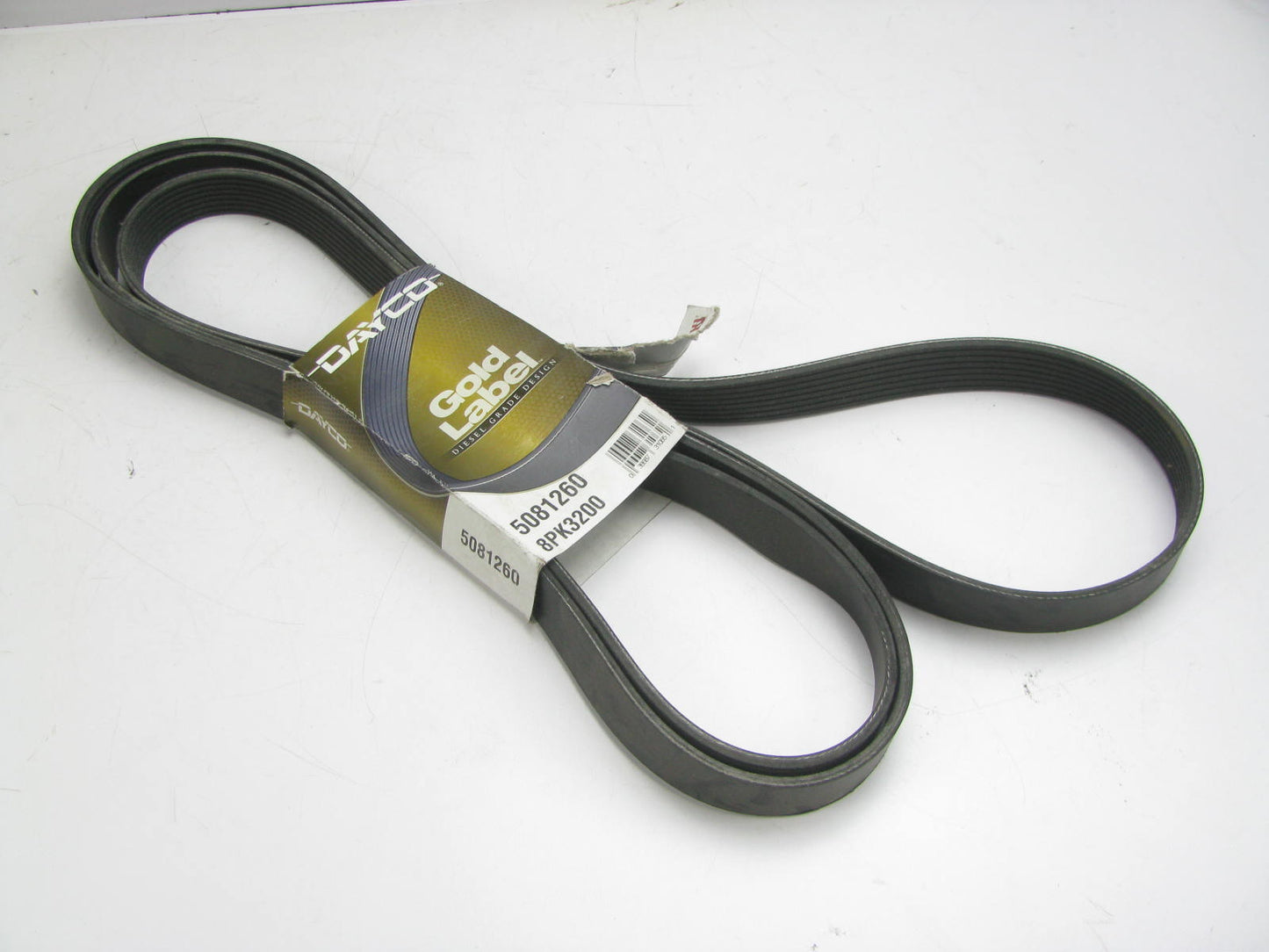 Dayco 5081260 Serpentine Belt - 1.12'' X 126.50'' - 8 Ribs