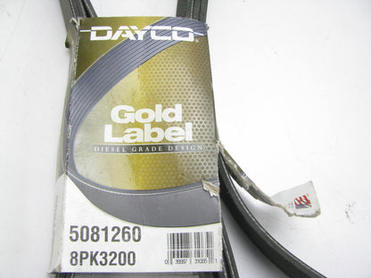 Dayco 5081260 Serpentine Belt - 1.12'' X 126.50'' - 8 Ribs