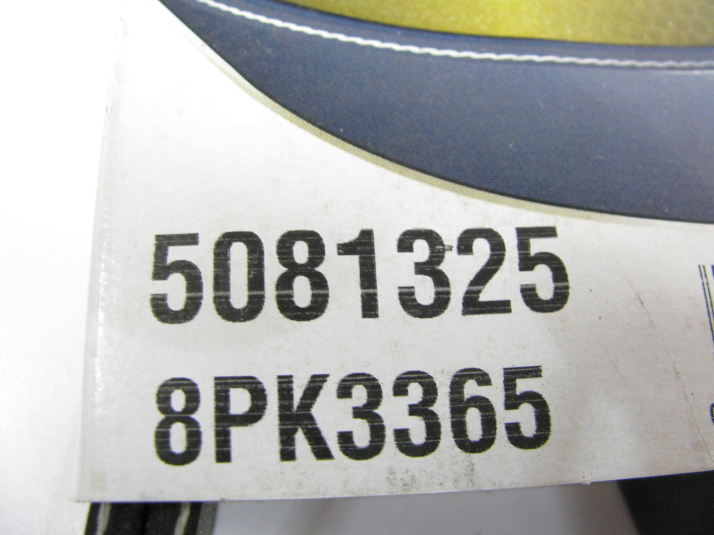 Dayco 5081325 Serpentine Belt - 1.12'' X 133.12'' - 8 Ribs
