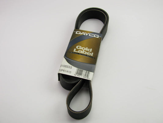 Dayco 5100555 Serpentine Belt - 1.367'' X 56.022'' - 10 Ribs - 10PK1410