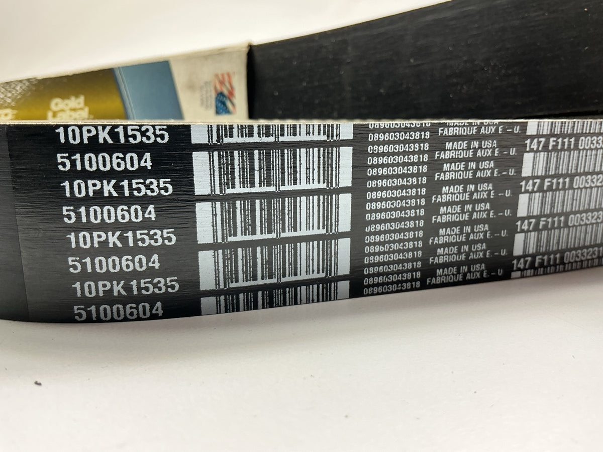 Dayco 5100604 Serpentine Belt