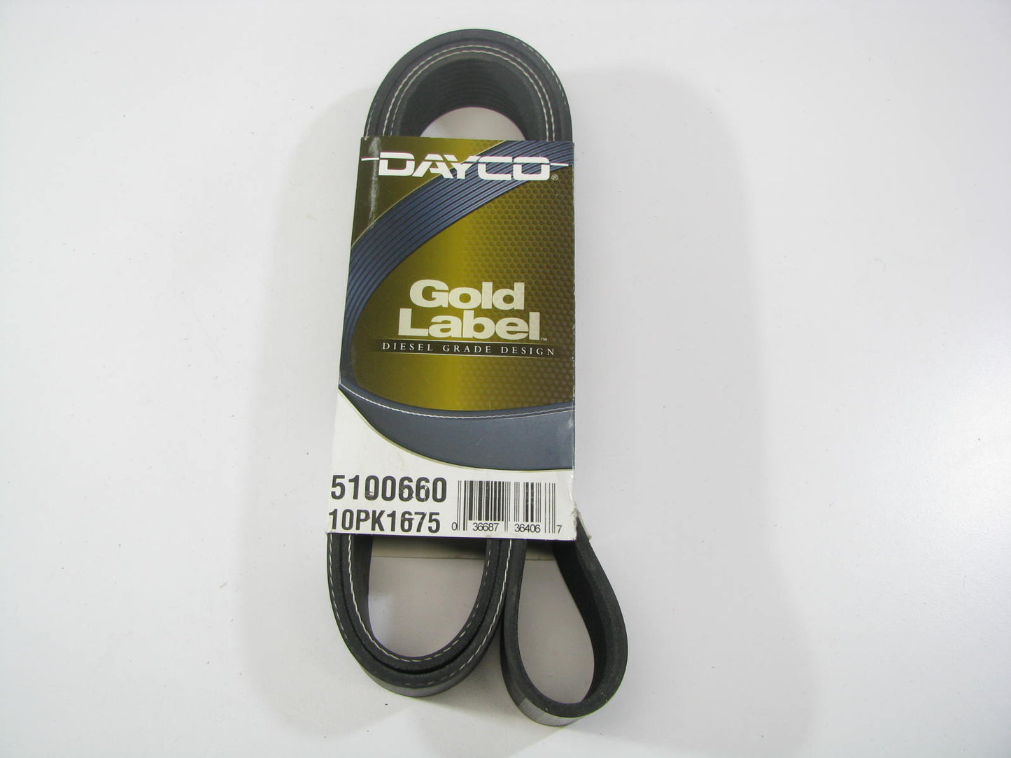 Dayco 5100660 Serpentine Belt - 1.367'' X 66.50'' - 10 Ribs