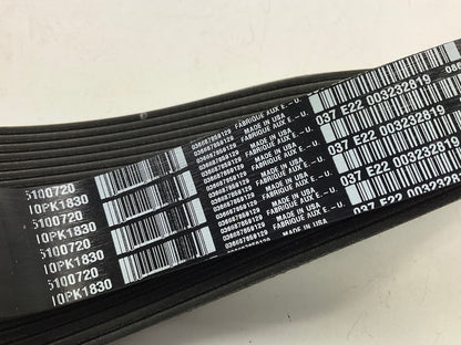Dayco 5100720 Serpentine Belt - 1.367'' X 72.50'' - 10 Ribs