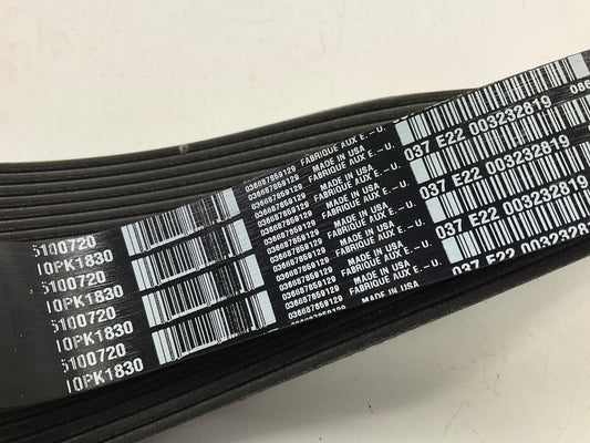 Dayco 5100720 Serpentine Belt - 1.367'' X 72.50'' - 10 Ribs