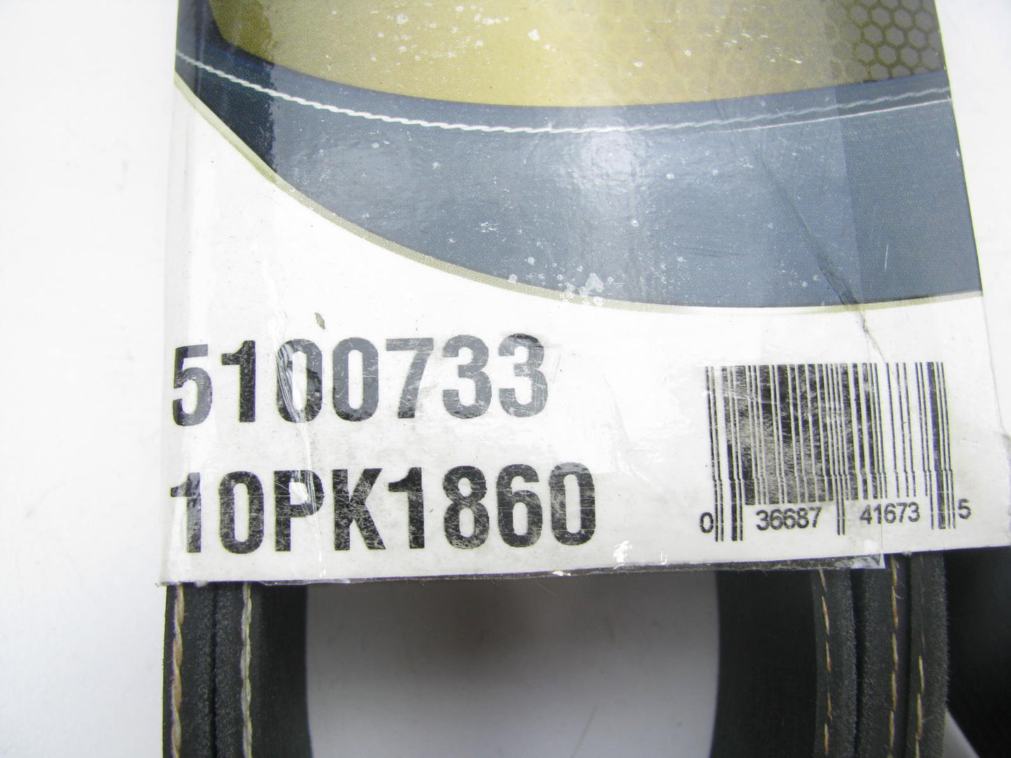Dayco 5100733 Serpentine Belt - 1.367'' X 73.25'' - 10 Ribs