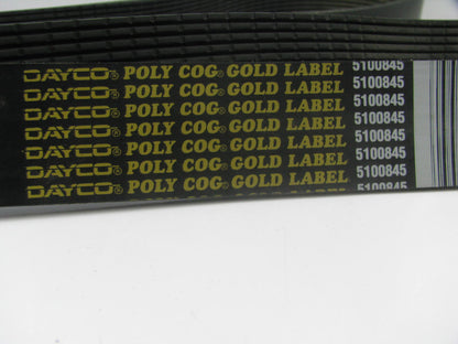 Dayco 5100845 Serpentine Belt - 1.367'' X 89.00'' - 10 Ribs