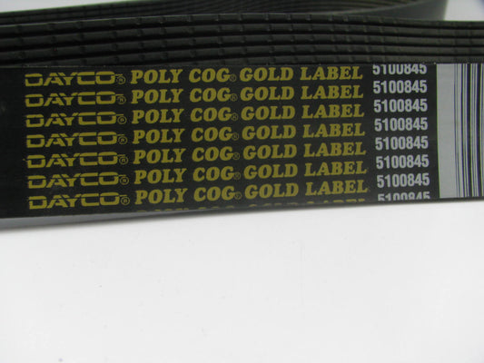 Dayco 5100845 Serpentine Belt - 1.367'' X 89.00'' - 10 Ribs