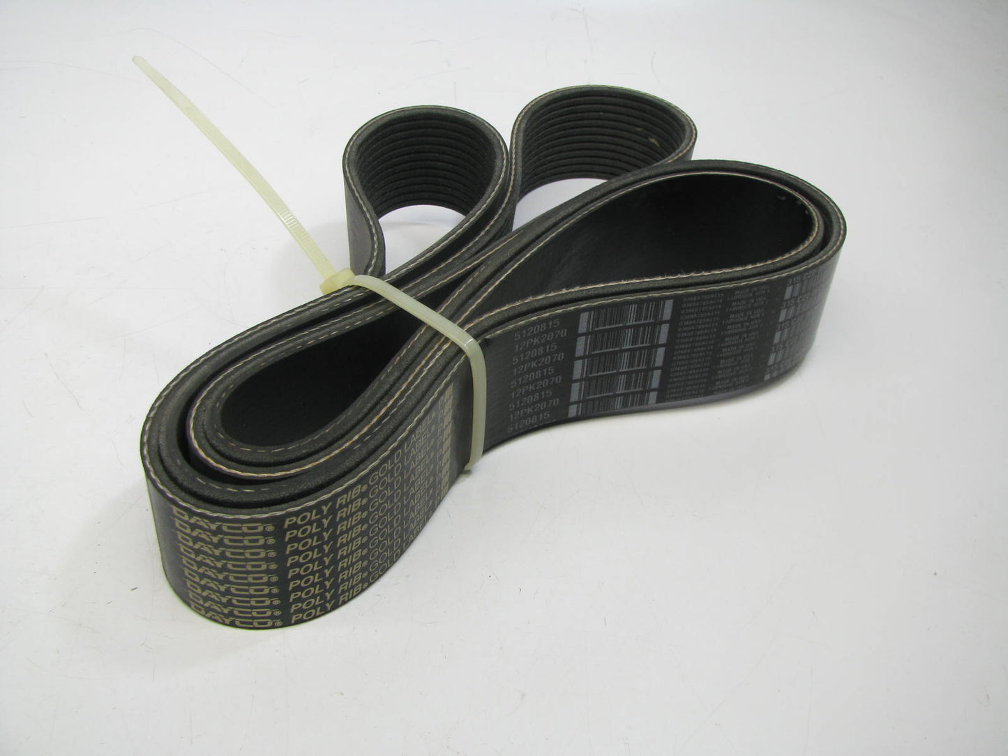 Dayco 5120815 Serpentine Belt - 1.647'' X 81.50'' - 12 Ribs