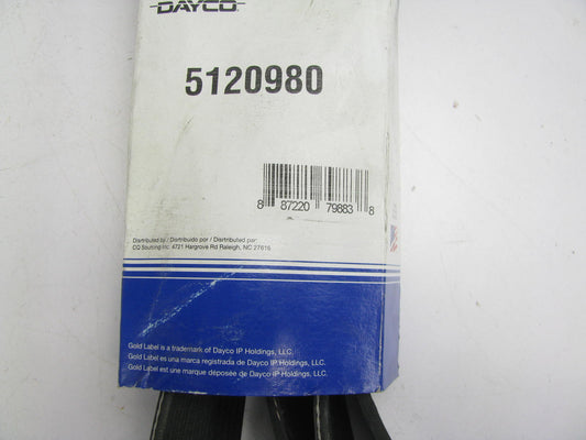 Dayco 5120980 Serpentine Belt - 1.367'' X 98.50'' - 12 Ribs