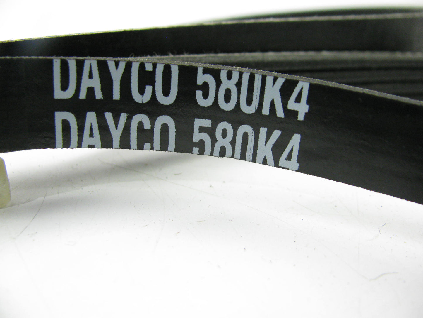 Dayco 580K4  Micro-Rib V-Belt  Width:9/64 Inch, Length:58.75 Inch,  Rib Count: 4