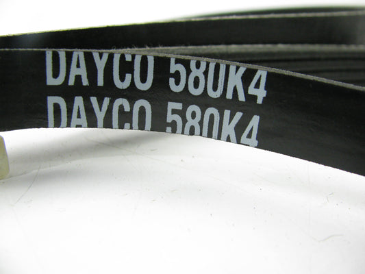Dayco 580K4 Serpentine Belt, 9/64'' X 58.75'' - 4 Ribs