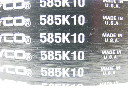 Dayco 585K10 Serpentine Belt - 1.367'' X 59.00'' - 10 Ribs