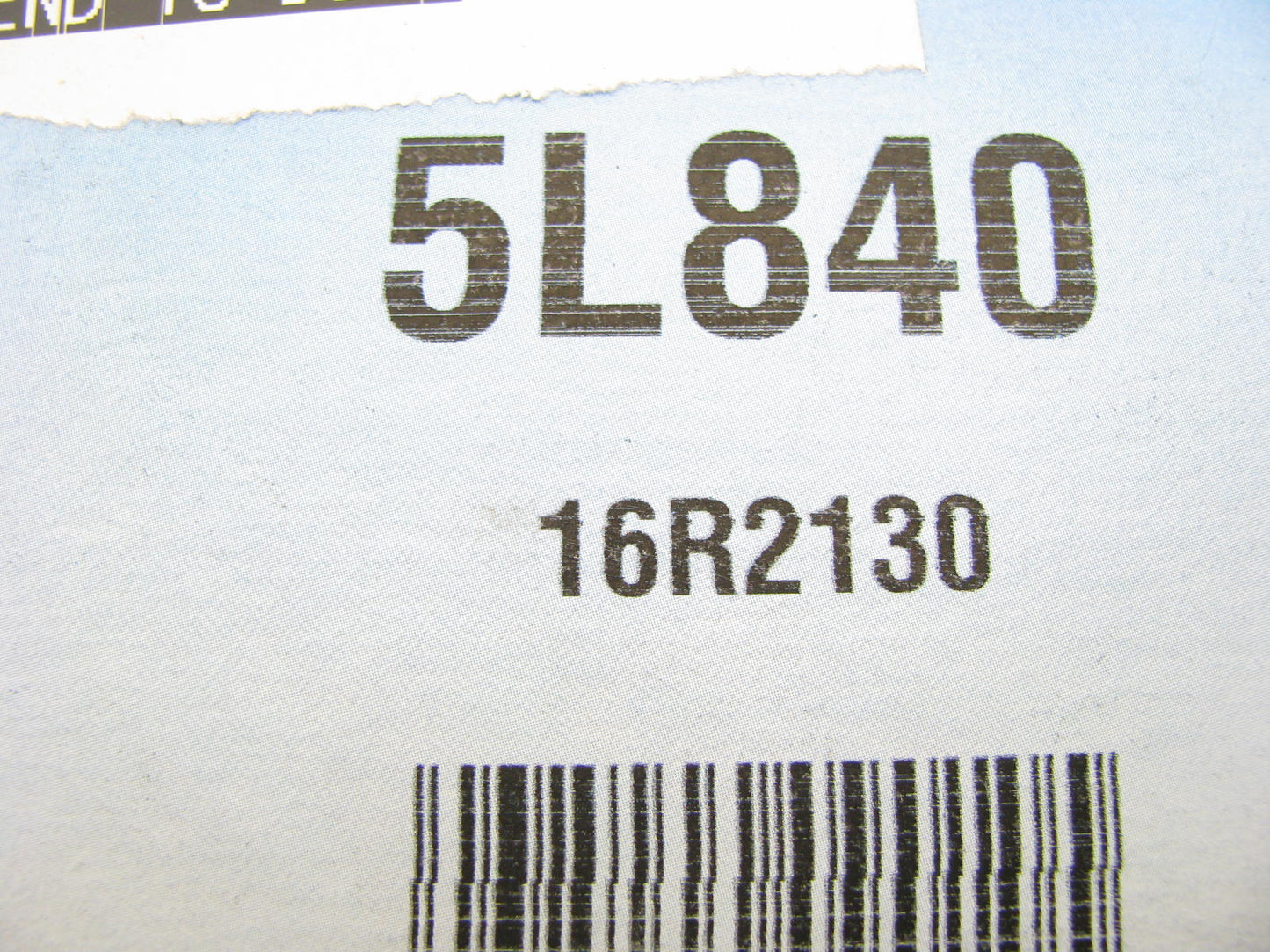 Dayco 5L840 Industrial V-Belt .66 In. X 84''