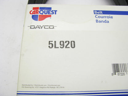Dayco 5L920 Accessory Drive Belt - 5/8'' X 92''