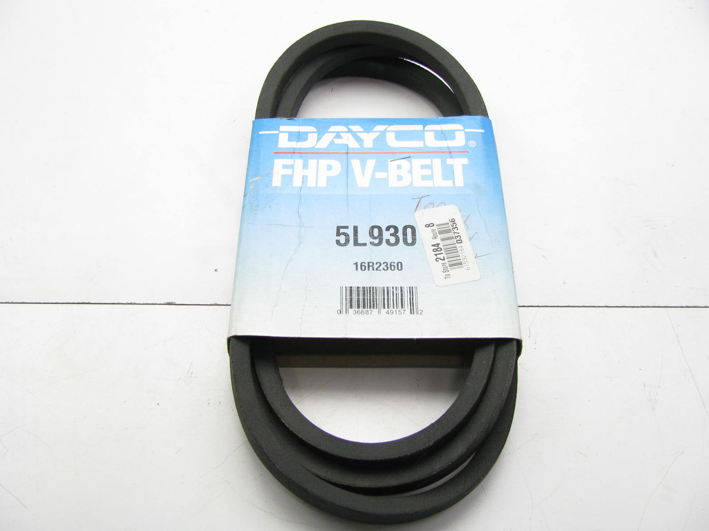 Dayco 5L930 Lawn & Garden Power Equipment Accessory Drive Belt - 5/8'' X 93''