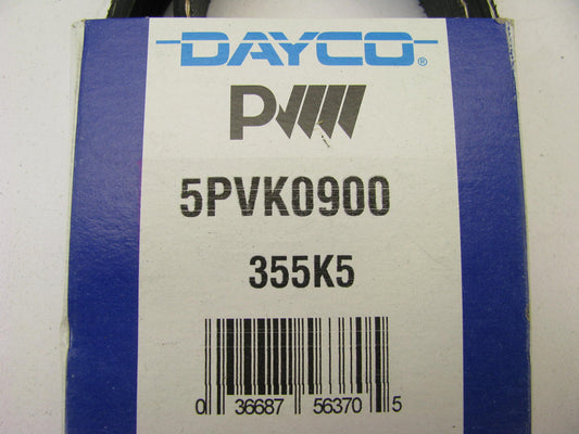 Dayco 5PVK0900 Serpentine Belt - 0.69'' X 36.125'' - 5 Ribs