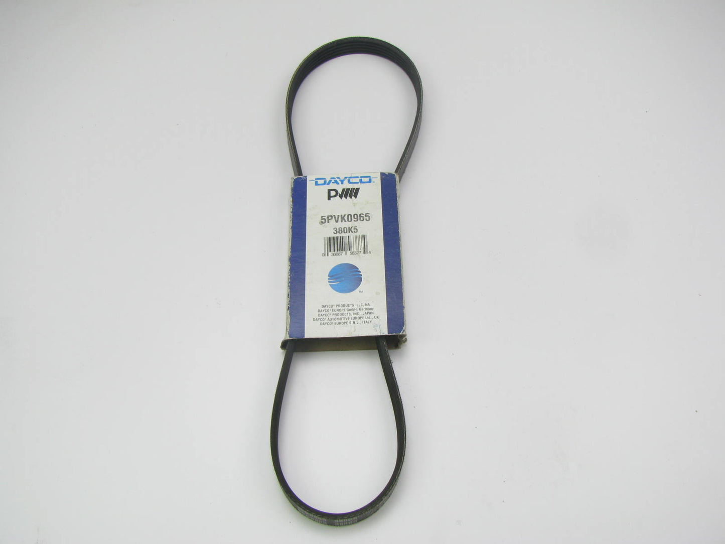 Dayco 5PVK0965 Serpentine Belt - .667'' X 38.625'' - 5 Ribs