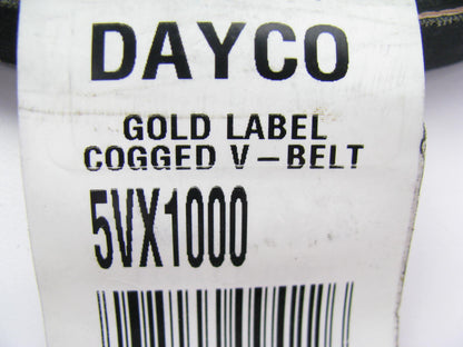 Dayco 5VX1000 Industrial VX-Wedge Accessory Drive Belt - 21/32'' X 100''