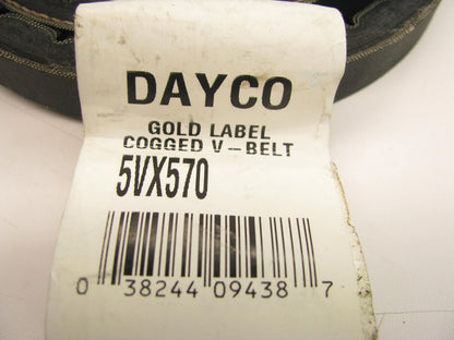 Dayco 5VX570 Industrial VX-Wedge Accessory Drive Belt - 5/8'' X 57''