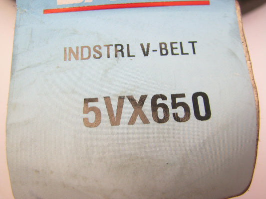 Dayco 5VX650 Industrial VX-Wedge Accessory Drive Belt - 5/8'' X 65''