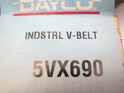 Dayco 5VX690 Industrial VX-Wedge Accessory Drive Belt - 5/8'' X 69''